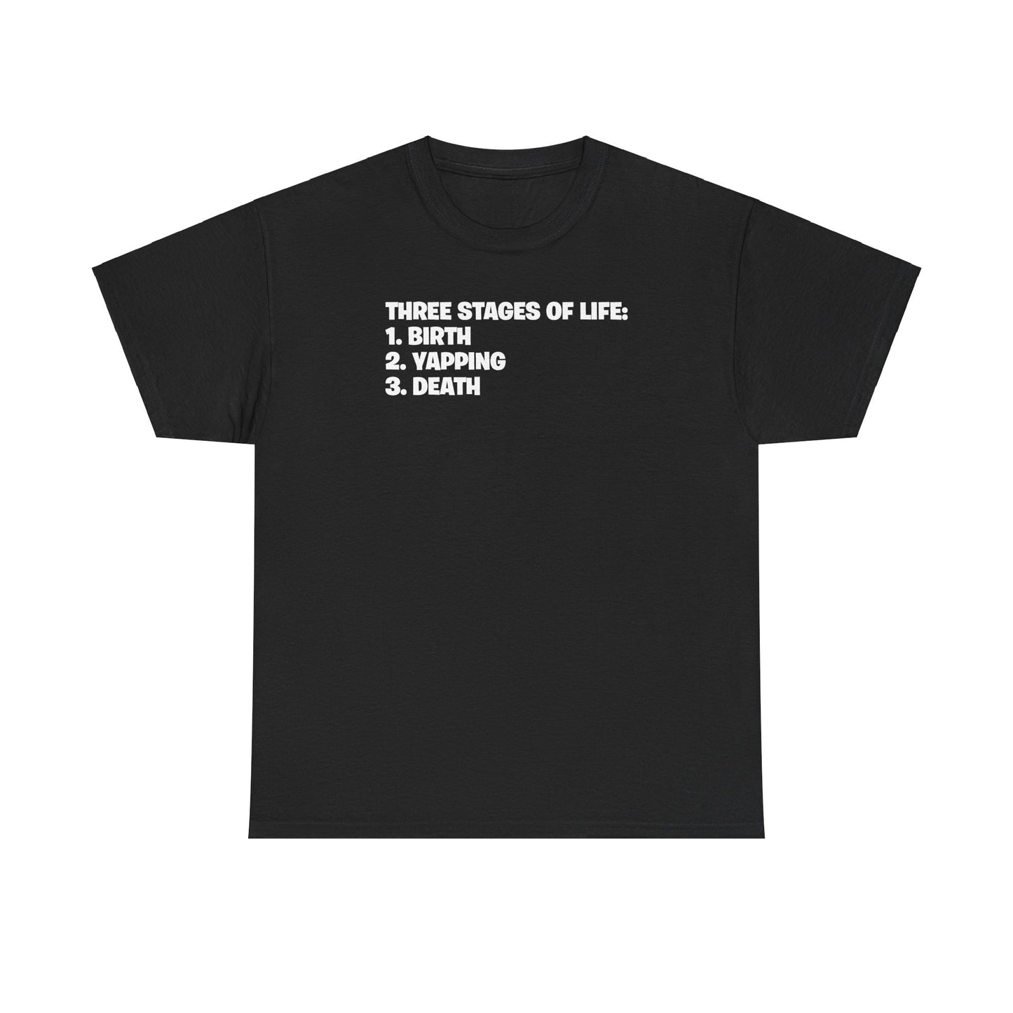 THREE STAGES OF LIFE T-SHIRT