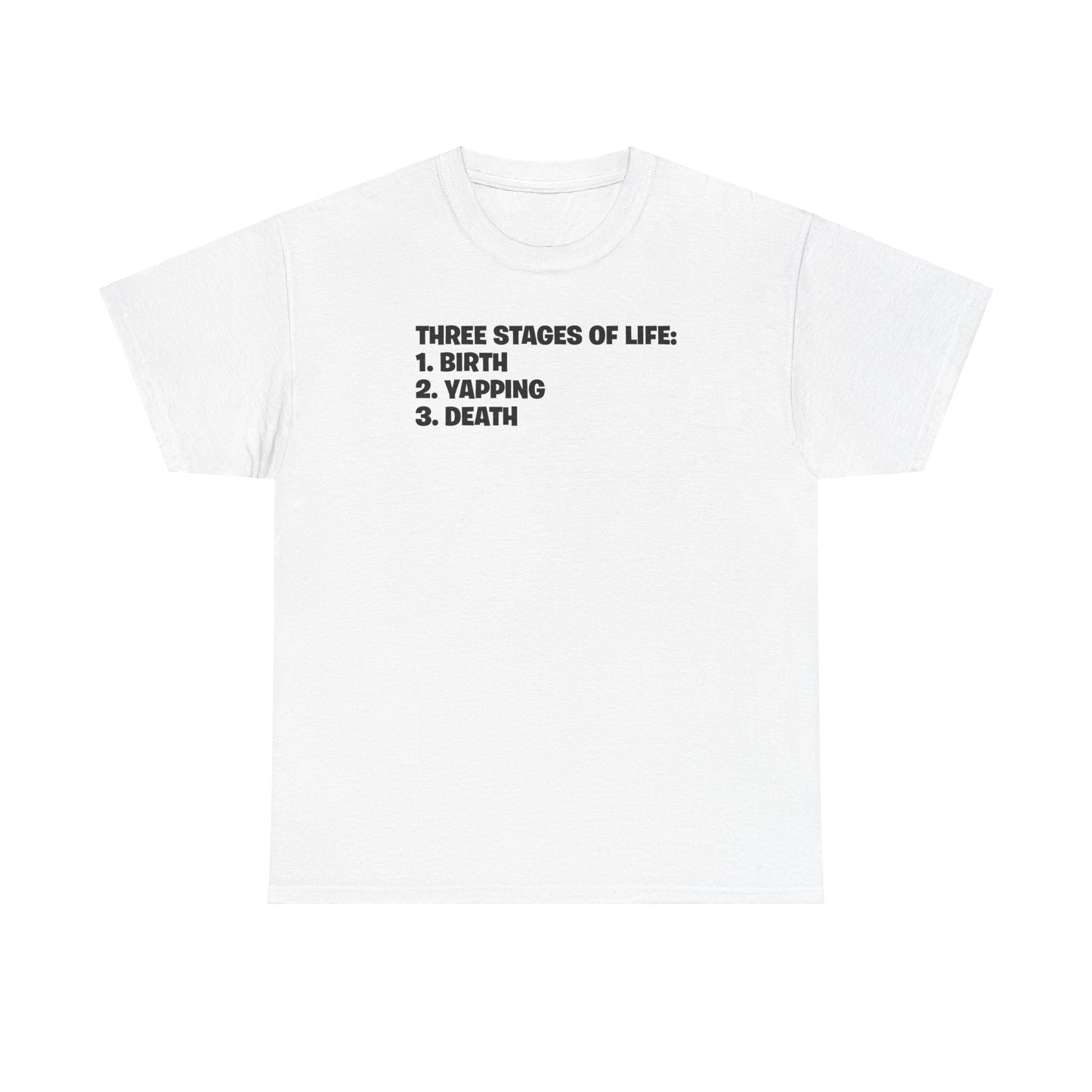 THREE STAGES OF LIFE T-SHIRT