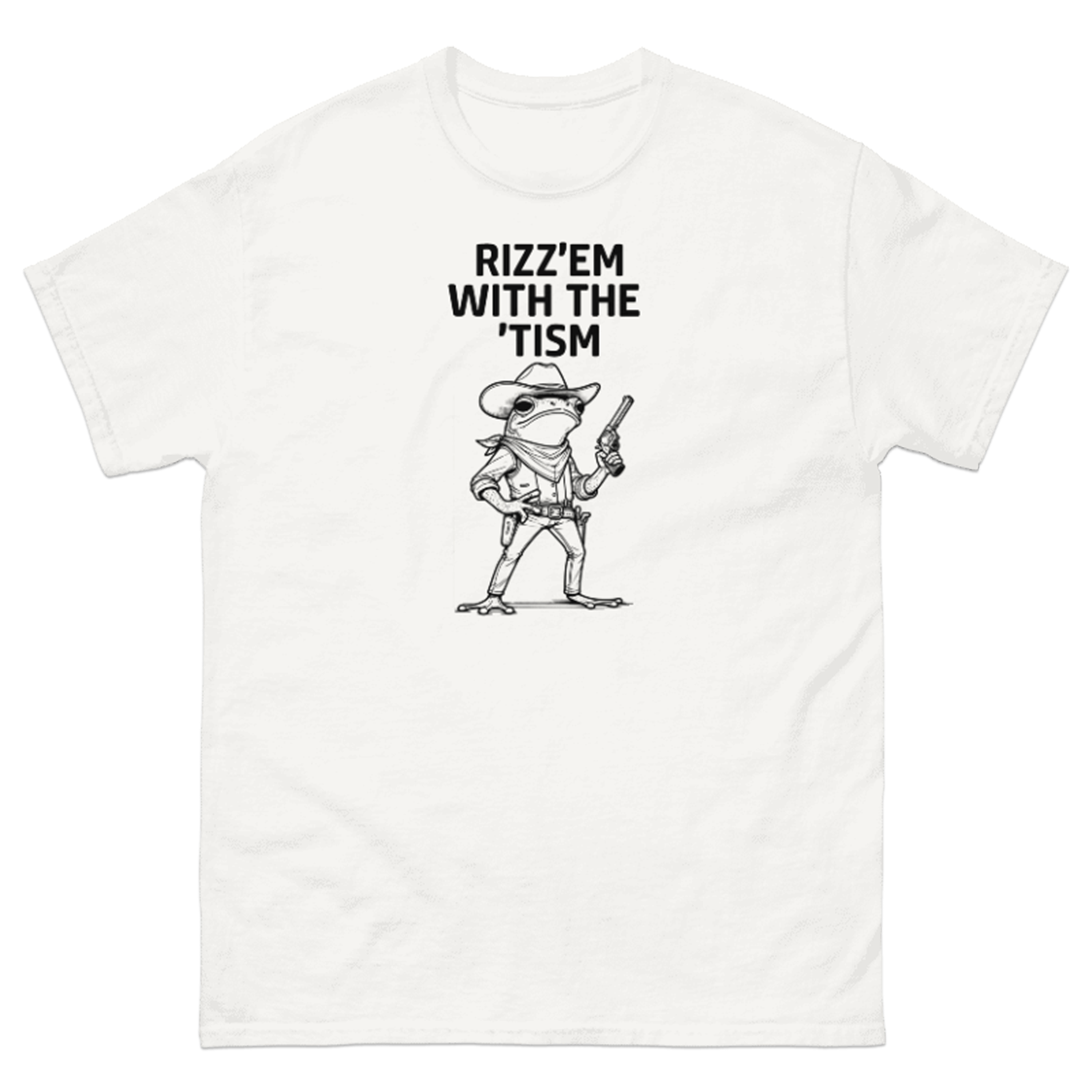 RIZZ'EM WITH THE 'TISM T-SHIRT